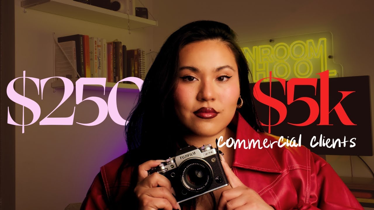 5 Key Shifts That Took Me from $250 to $5K+ Brand Photography Clients