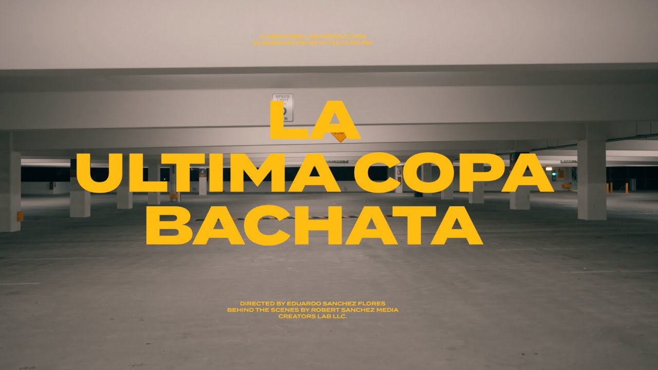 La Ultima Copa Bachata - J Salez (Official Music Video)