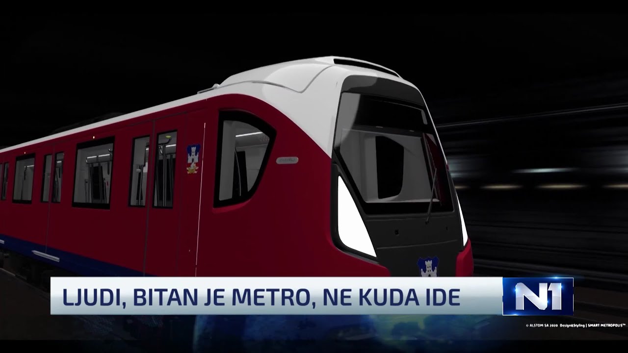 Ej, ljudi, metro: Gledaj plan izgradnje i uči, ali ne kritikuj Po meri metro N1 26.8.2021.