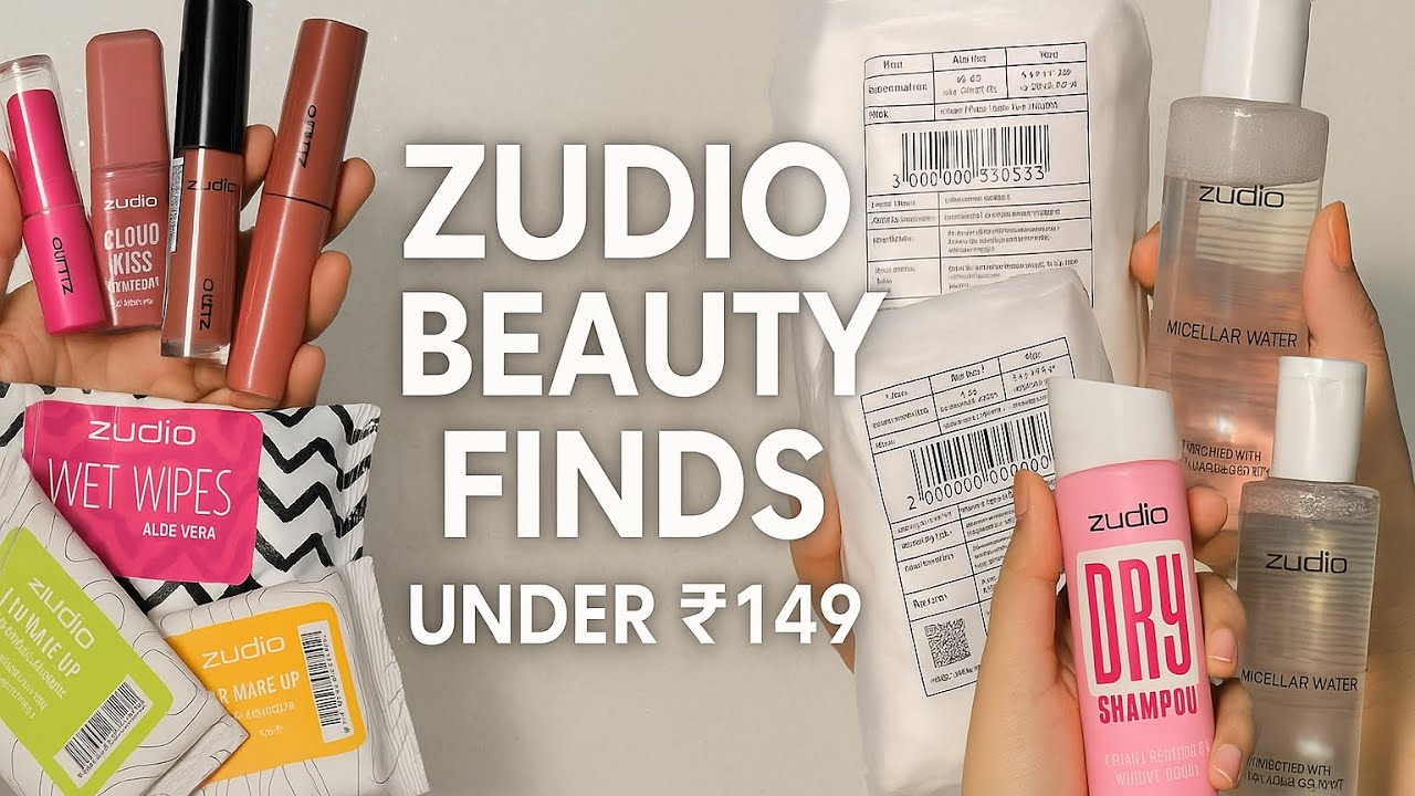 Zudio Beauty Haul 💄 Under ₹149! UNSEEN Affordable Makeup You’ll Regret Missing