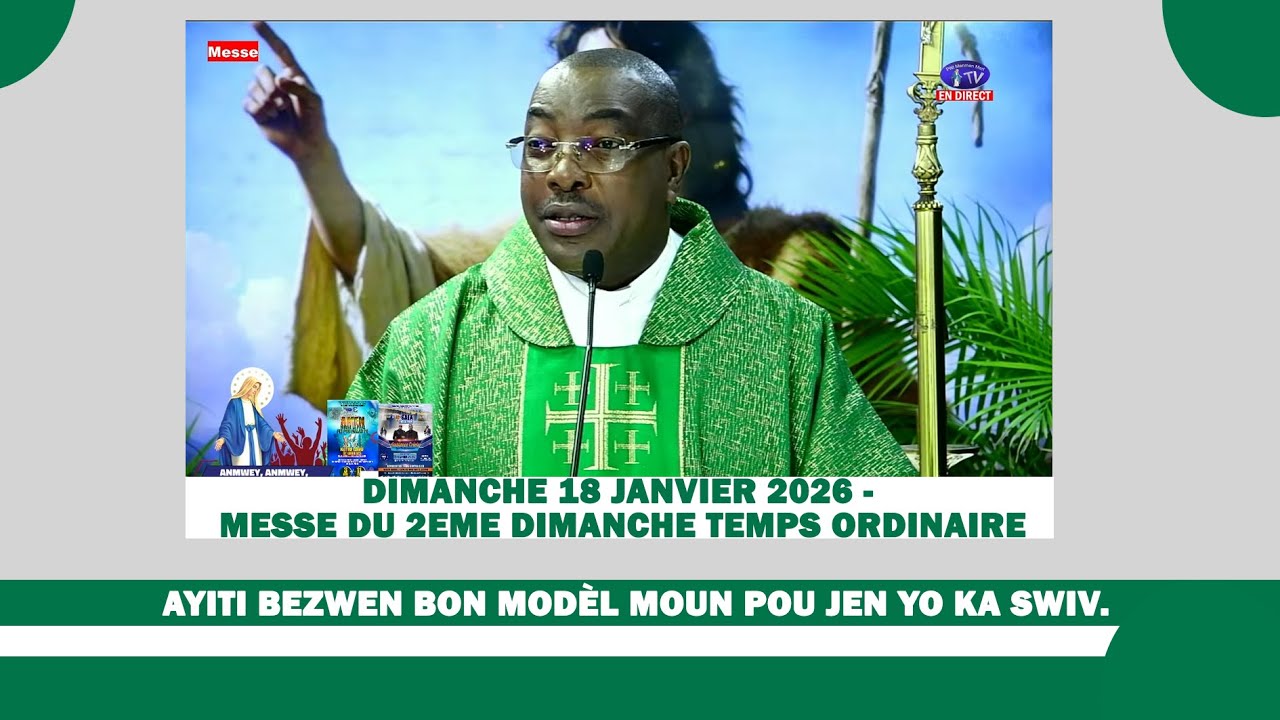 HOMELIE || Rév. Père Frantzy Petit-Homme, PMM || Ayiti bezwen bon modèl moun pou Jen yo ka swiv.
