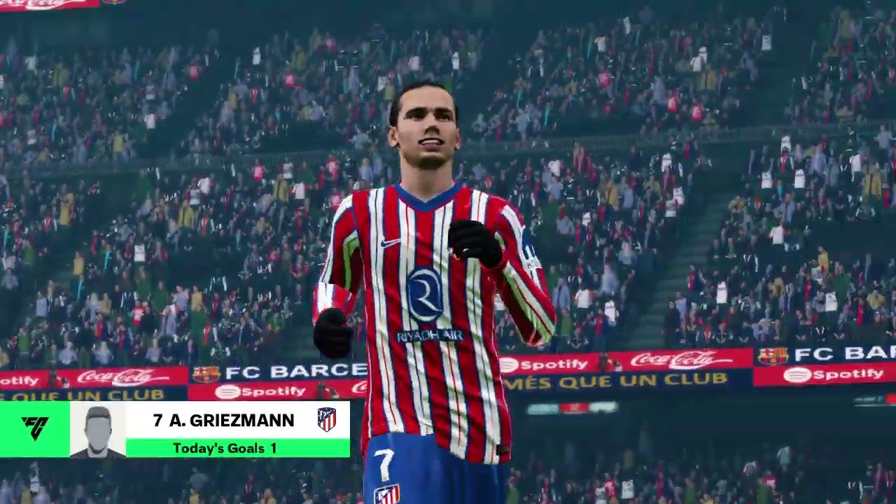 FULL TIME !! BARSELONA DIAJARI MAIN BOLA OLEH ATLETICO MADRID