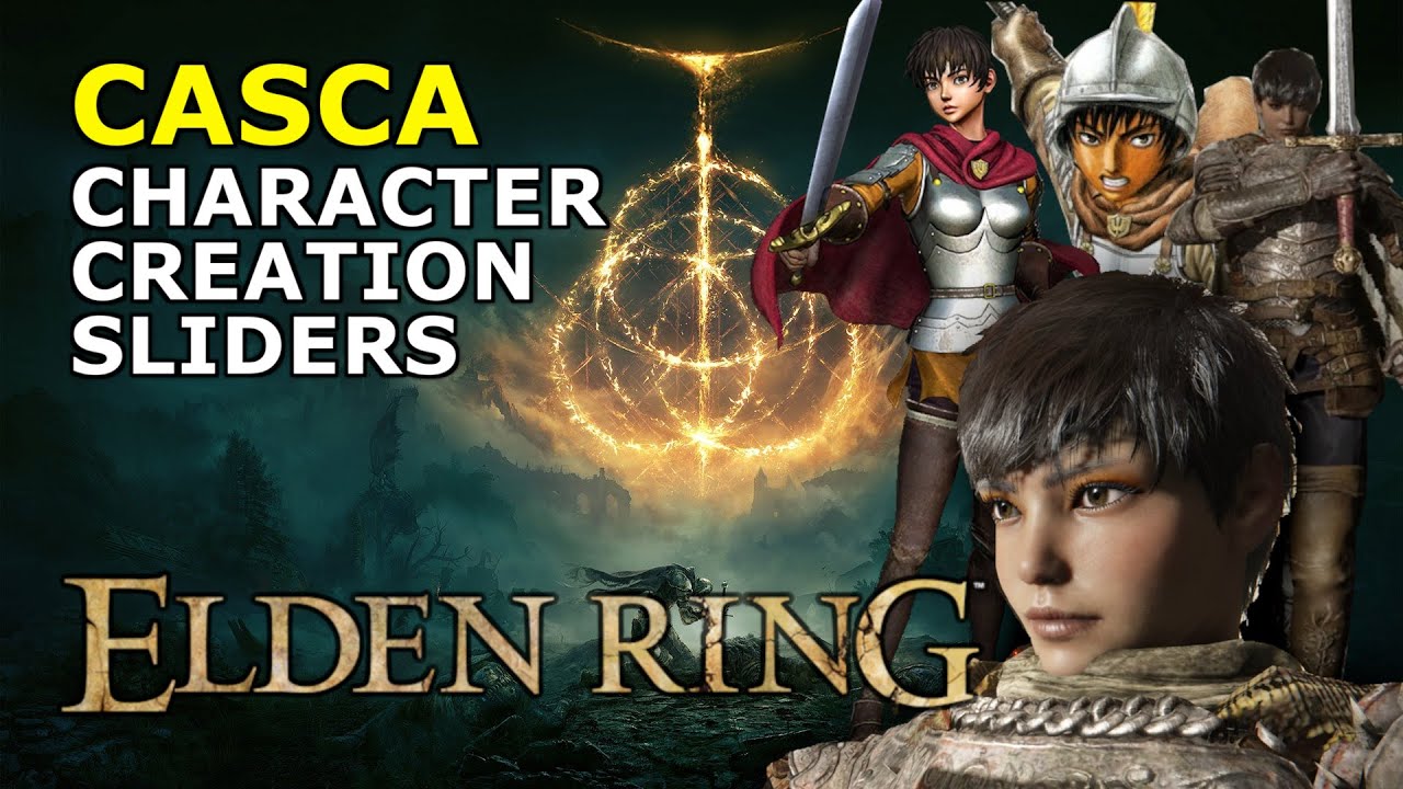 Elden Ring Character Creation Sliders - Casca (Berserk)