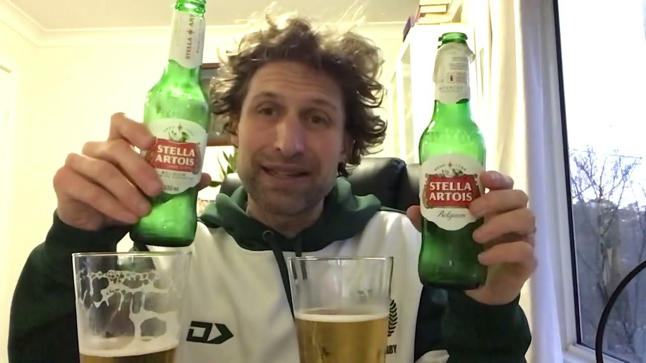 Stella Artois Belgium 🇧🇪 vs Australia 🇦🇺 blind tasting