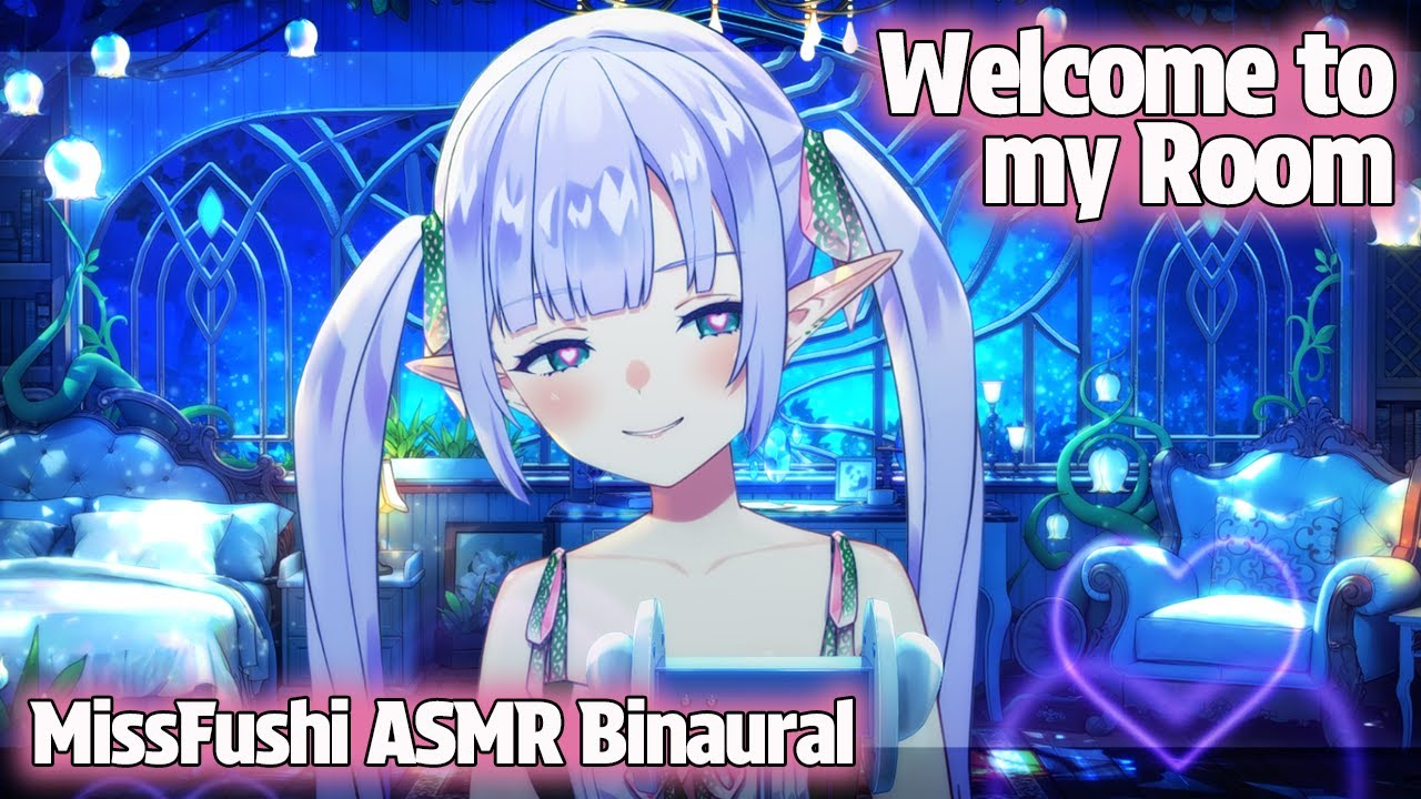 🍄【3DIO ASMR】Welcome to my Elf Room - Tingly, Comfy, Positive, Conversation & Words