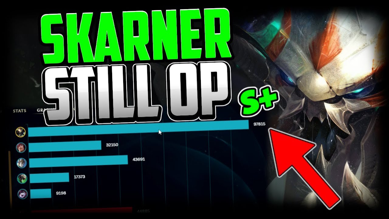 RIOT CAN'T STOP SKARNER... (CAN'T OR WON'T?) - How to Play Skarner Jungle & CARRY