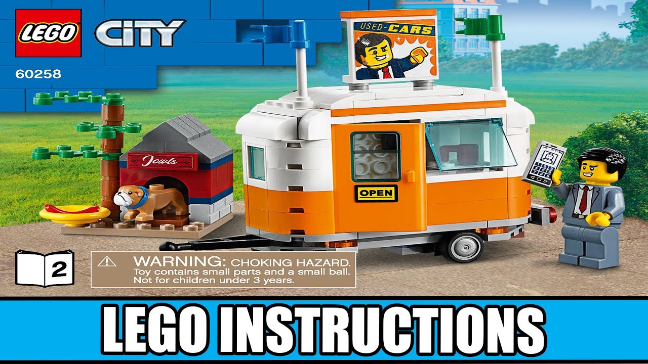 LEGO Instructions | City | 60258 | Tuning Workshop (Book 2)