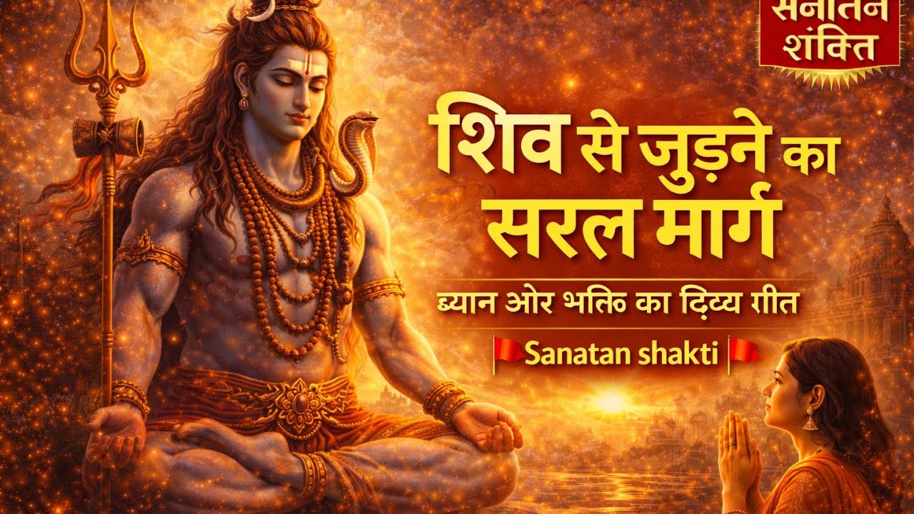 शिव से जुड़ने का सरल मार्ग | ध्यान और भक्ति का दिव्य गीत | Sanatan Shakti