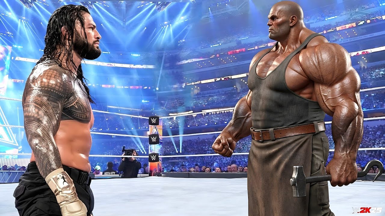 🔥WWE 2K25 - Роман Рейнс против Хатоды Устад - Матч по правилам Extreme Rules 2026 | 13 февраля 20...
