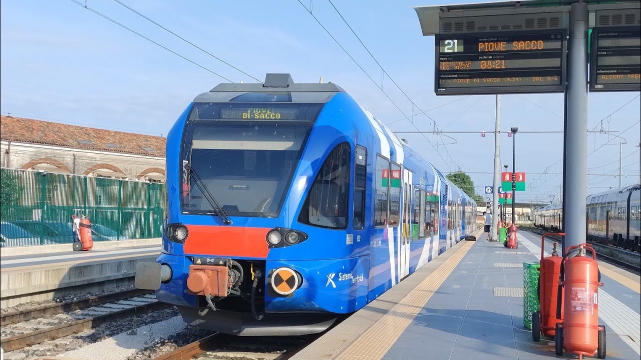 DA VENEZIA MESTRE A VENEZIA SANTA LUCIA | VIAGGIO A BORDO DELL' ATR126 DI SISTEMI TERRITORIALI