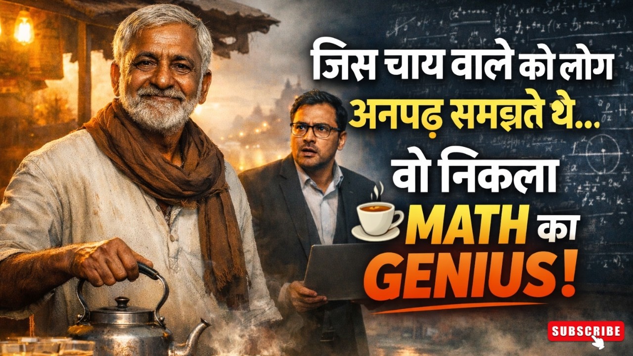 जिस चाय वाले को लोग अनपढ़ समझते थे… निकला MATH का GENIUS! | Viral Probe