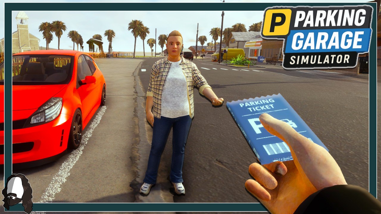 PARKEN IM PARKA MIT PARKER - PARKING GARAGE SIMULATOR #01 - LET'S PLAY - DEUTSCH