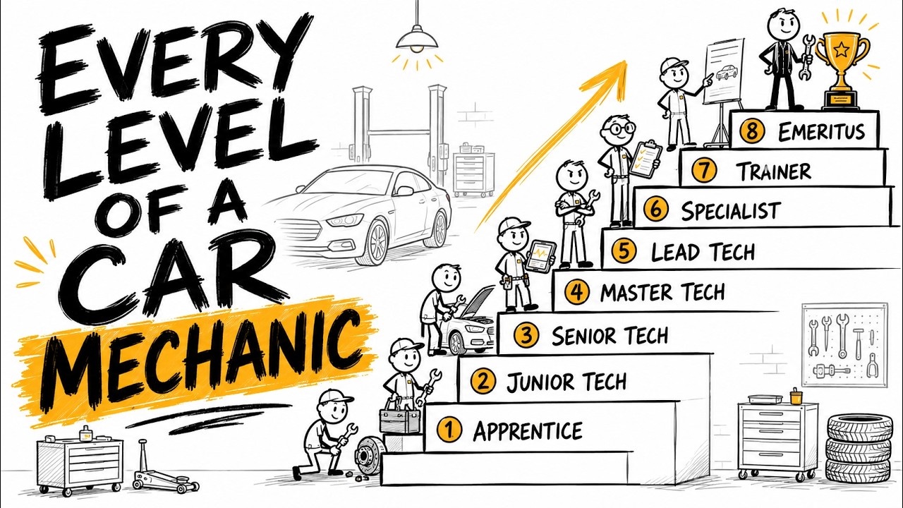 Every Level of a Car Mechanic's Career