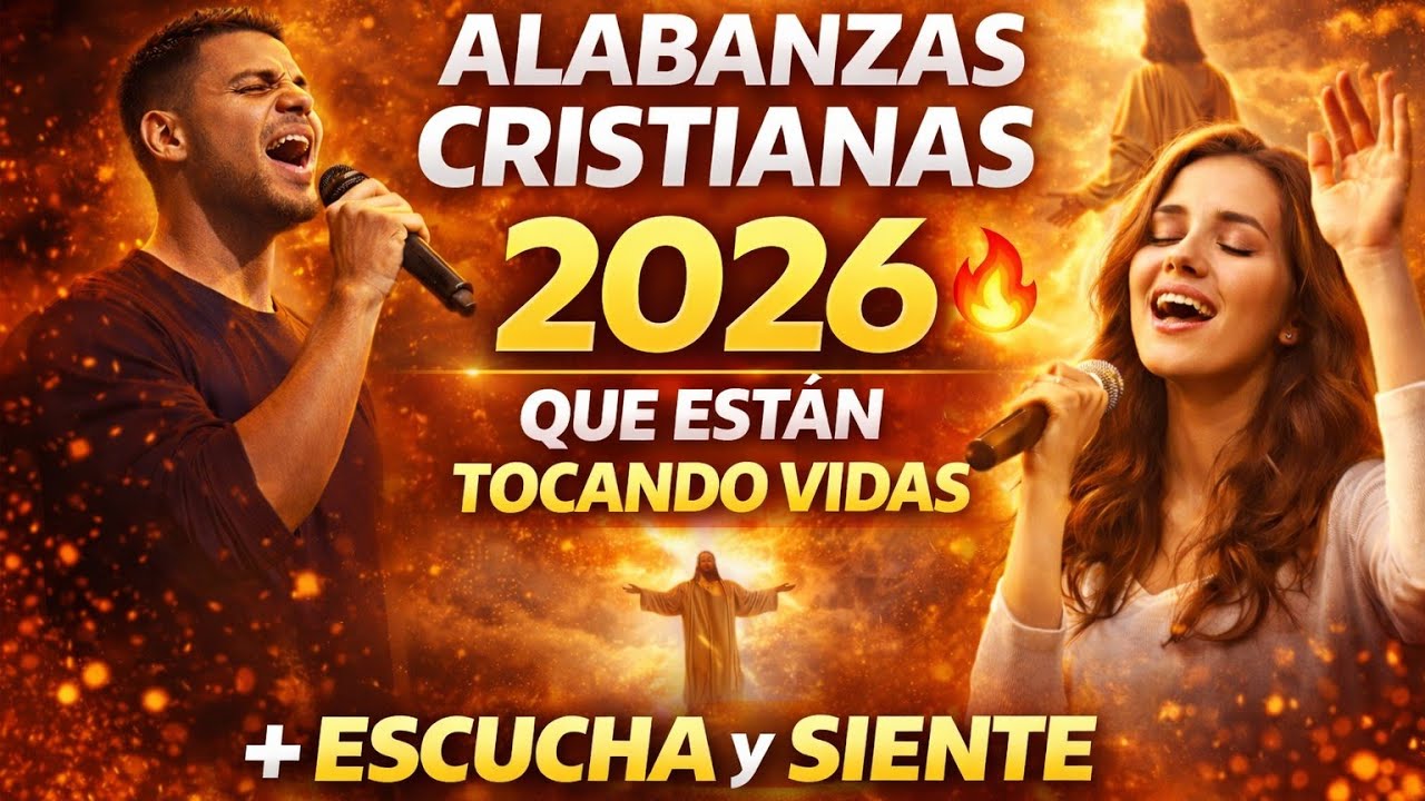 🔥 ALABANZAS HERMOSAS 2026 QUE ESTÁN TOCANDO VIDAS | CANCIONES CRISTIANA PARA ORAR