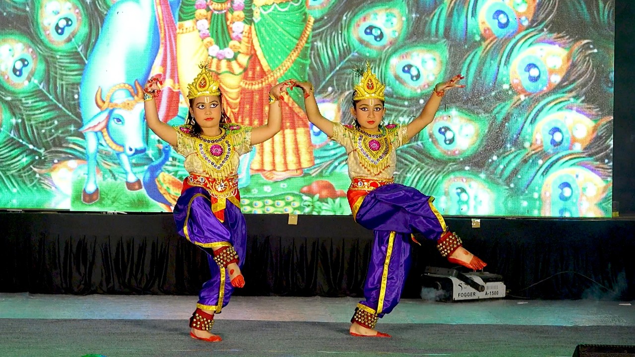 Kunidado Krishna | Bharatnatyam | Aafreen and Ananya