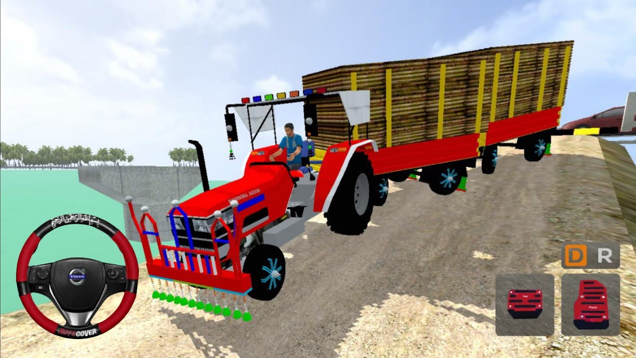 Bus Simulator Indonesia Gameplay - Indian Tractor Swaraj Fully Loaded Truck - Android Gameplay 