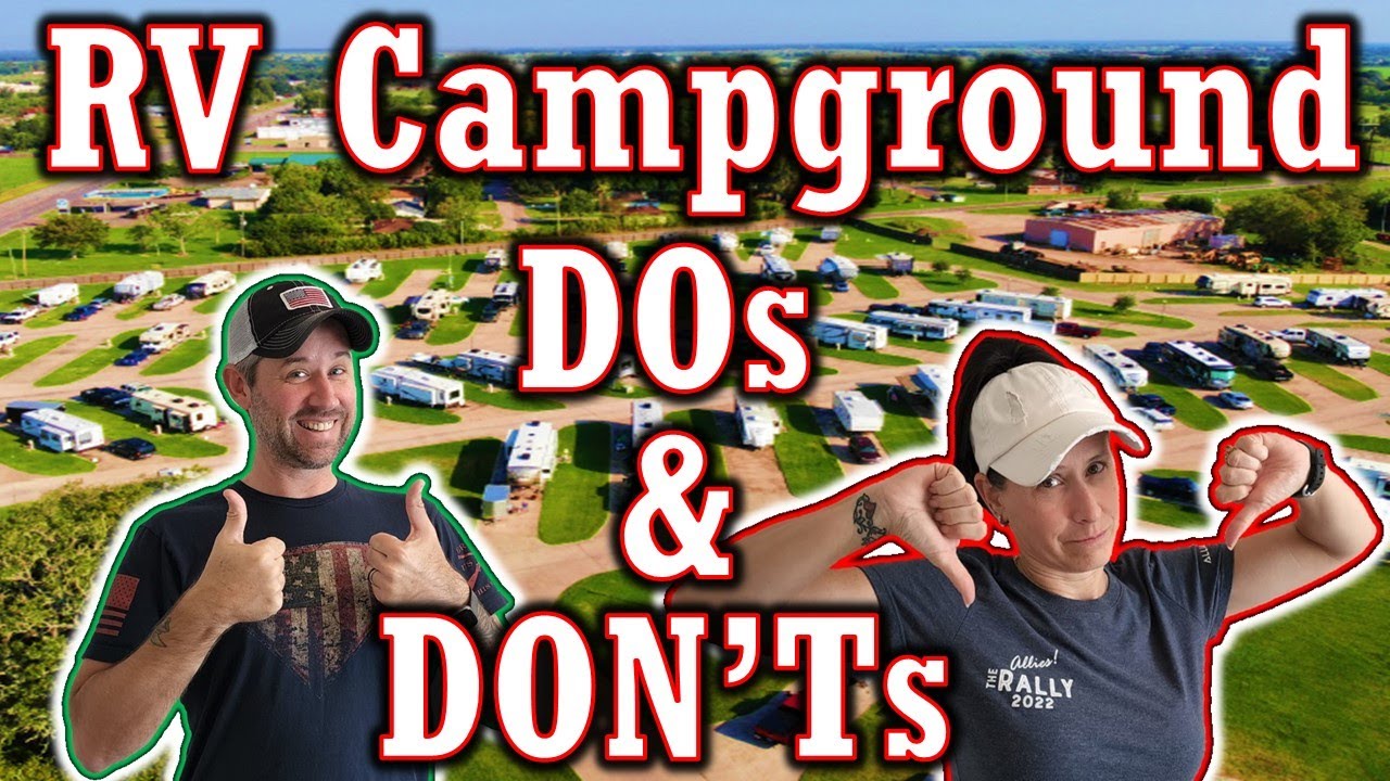 RV Campground Etiquette (Do and Don't)