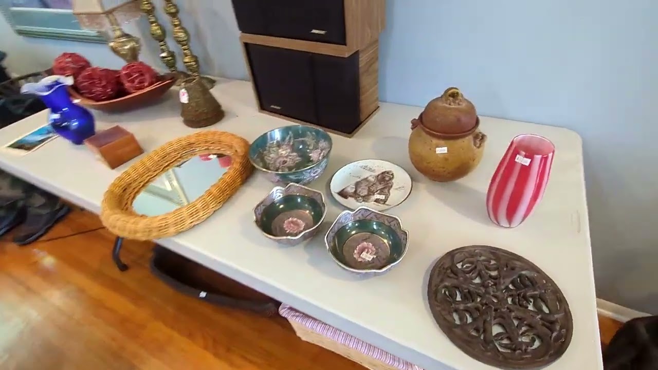 Fui a 3 Estate Sales mas fui enganada em um deles