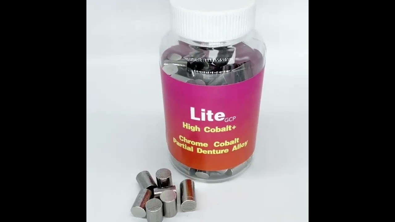 GCP High Cobalt Chromium Alloys Removable Partial Framework Dental Alloy (columnar)#dentaltechnician