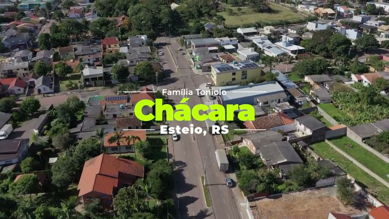 V&iacute;deo publicit&aacute;rio - Familia Toniolo - Ch&aacute;cara - Esteio/RS