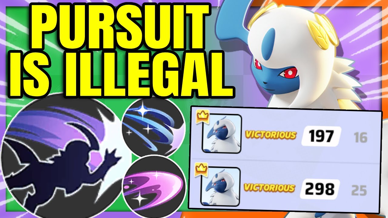 Playing PURSUIT ABSOL feels like CHEATING | Pokemon Unite