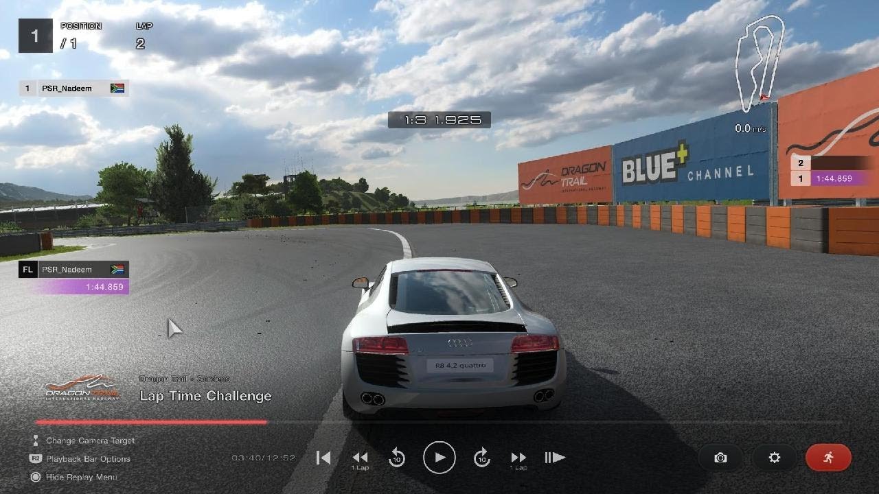 Dragon Trail - Audi R8 Lap Guide (1:43:854)