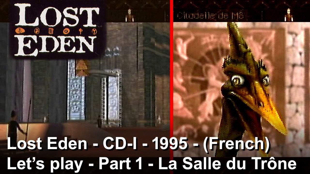 Lost Eden - CD-I - 1995 - Let's play - Part 1 - La Salle du Trône (French)