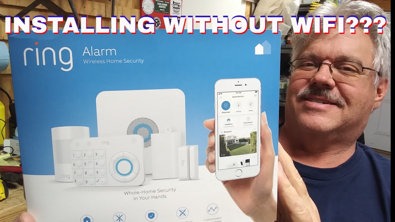 Installing Ring Security System in a place without internet.