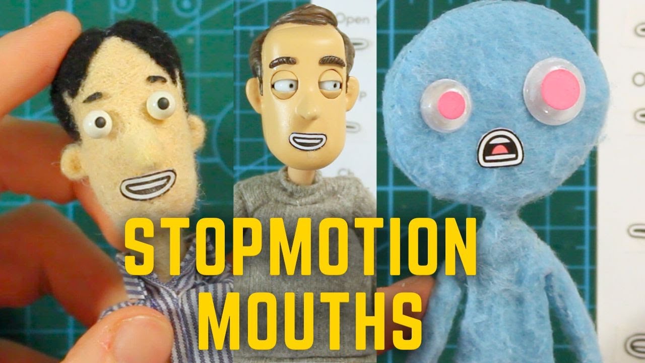 How to Make Lip Sync Mouths for Stop Motion and Animation - Tutorial