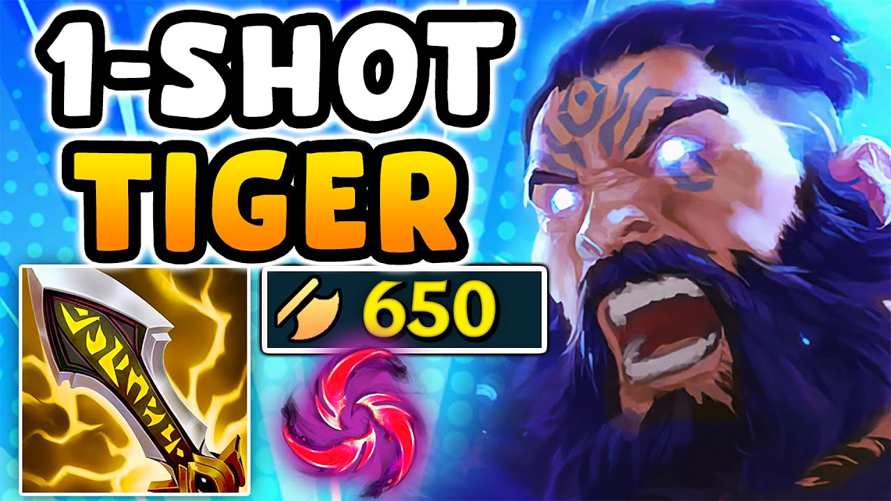 This is what happens when Udyr gets 650 AD and 100% CRIT... (enemy can't even play)