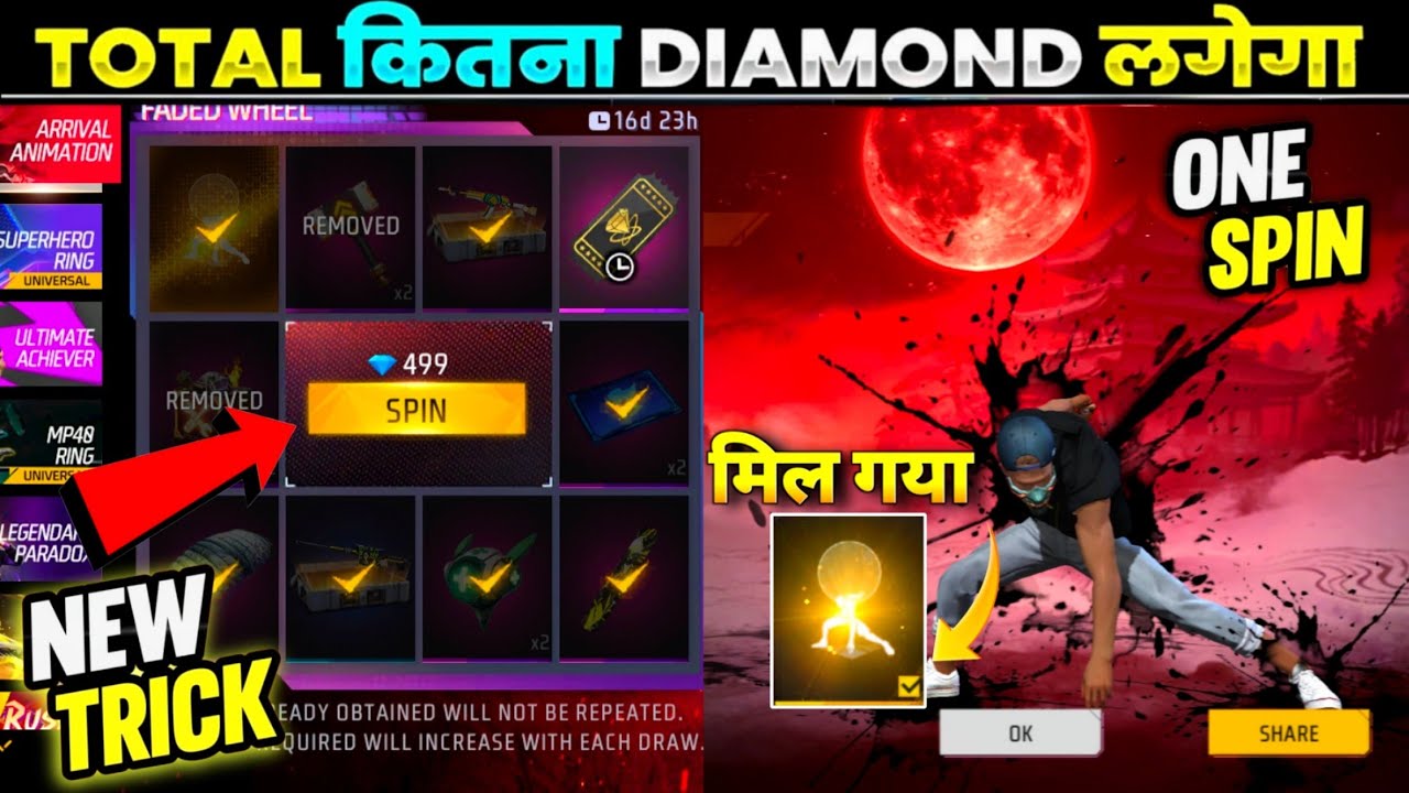 SCARlET INKFLARE  ARRIVAL ANIMATION SPIN 😱 NEW FADED WHEEL EVENT SPIN |NEW ARRIVAL ANIMATION SPIN
