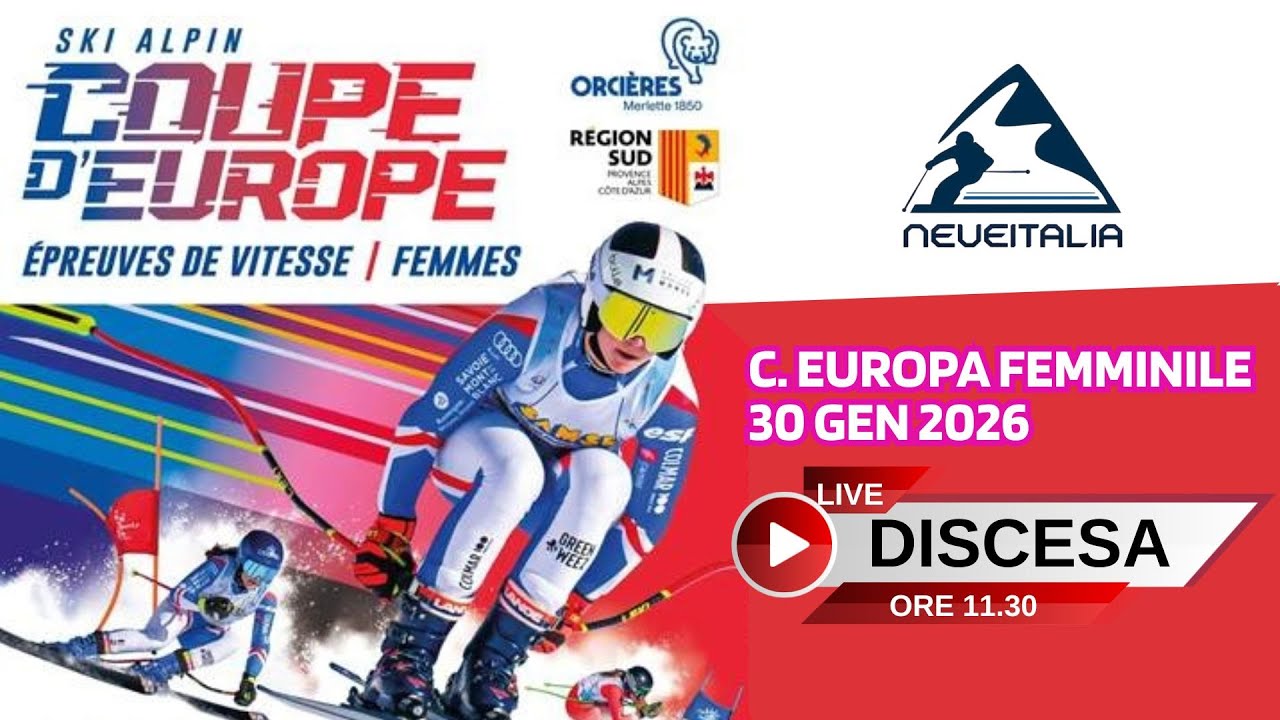 Orcieres/Merlette - Coppa Europa 2025-26 - Discesa Femminile | Race #2