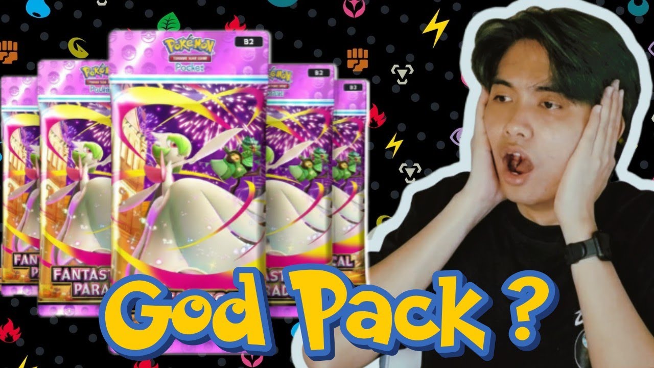 เปิดแพ็ค ชุด fantastical parade God Pack ? | Pokémon TCG Pocket