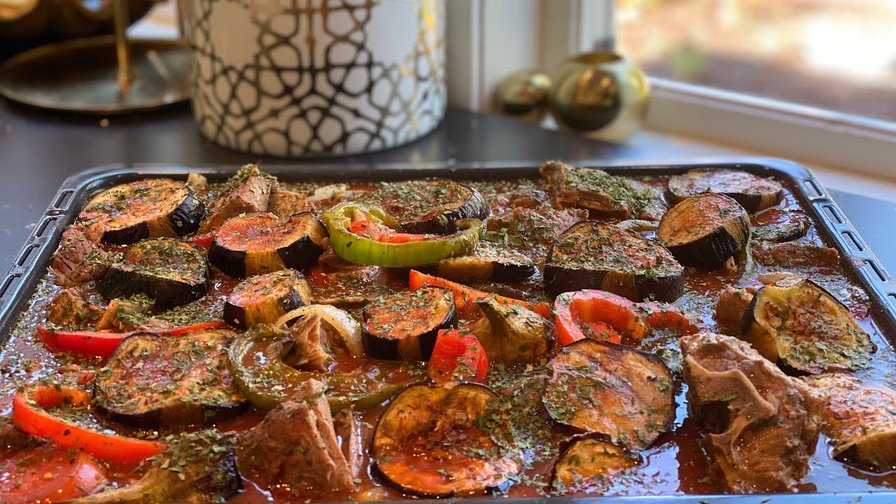 Kurdish food | Tapsi bainjan | ئامادە کردنی تەپسی باینجان بە شێوازێکی تەندروست و زۆر بە تام
