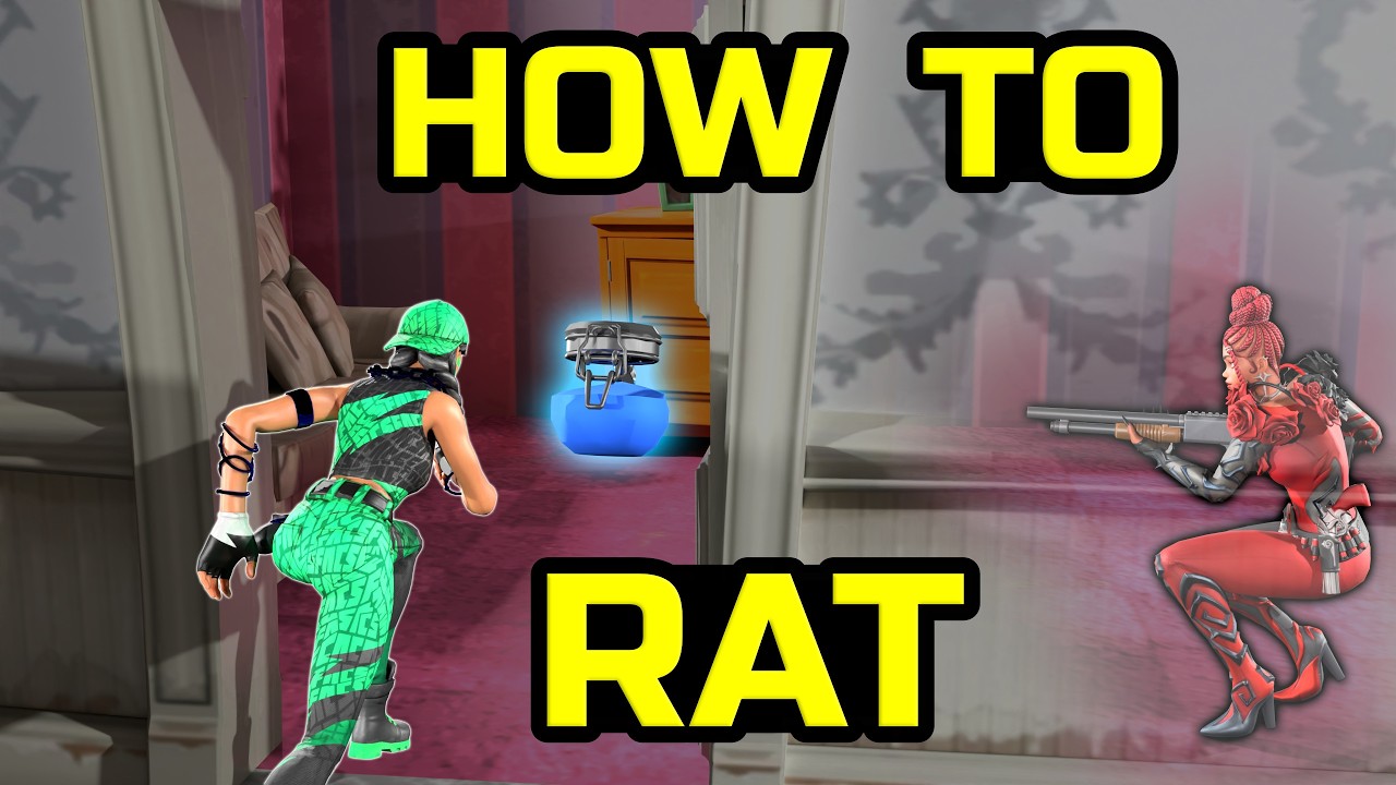 How to be a RAT in Fortnite