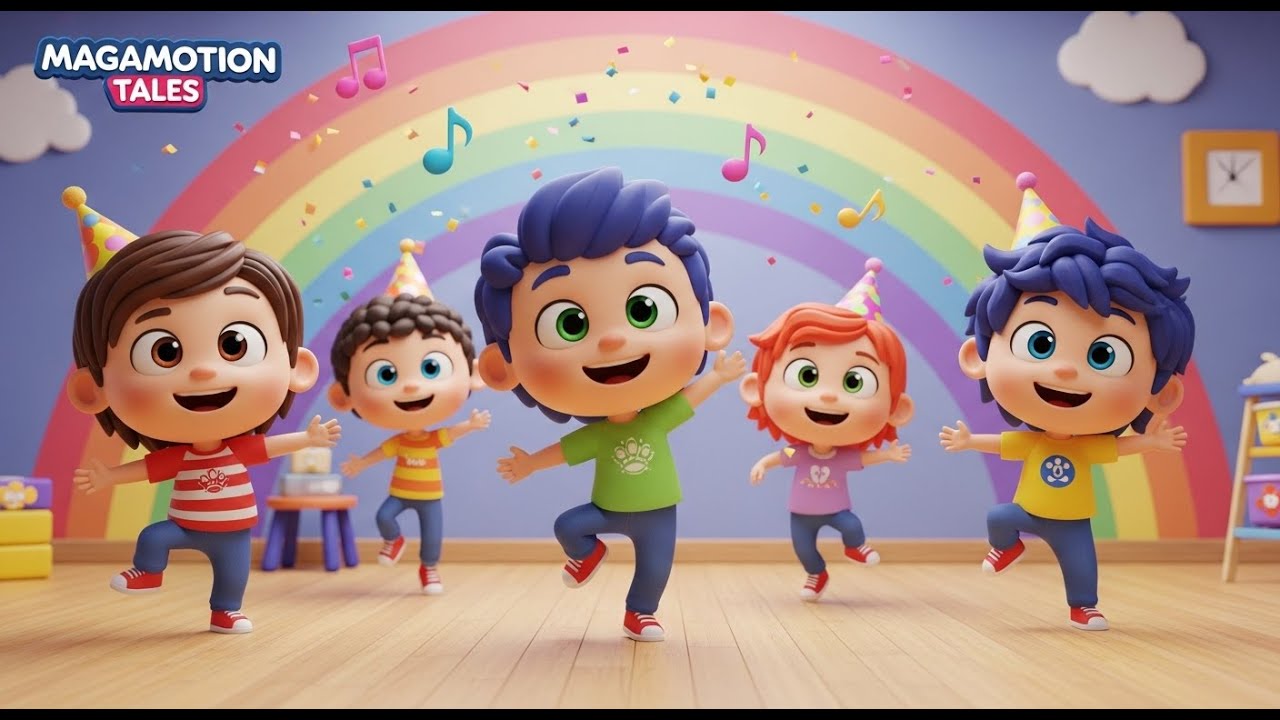 Fischlein im Wasser Song 🐟 | Kids Nursery Rhyme | Magamotion Tales