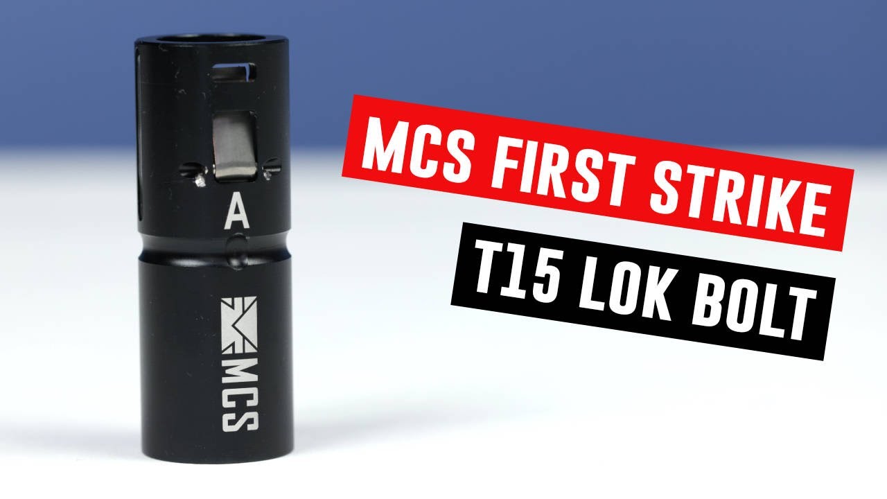 MCS First Strike T15 Paintball Marker Lok Bolt