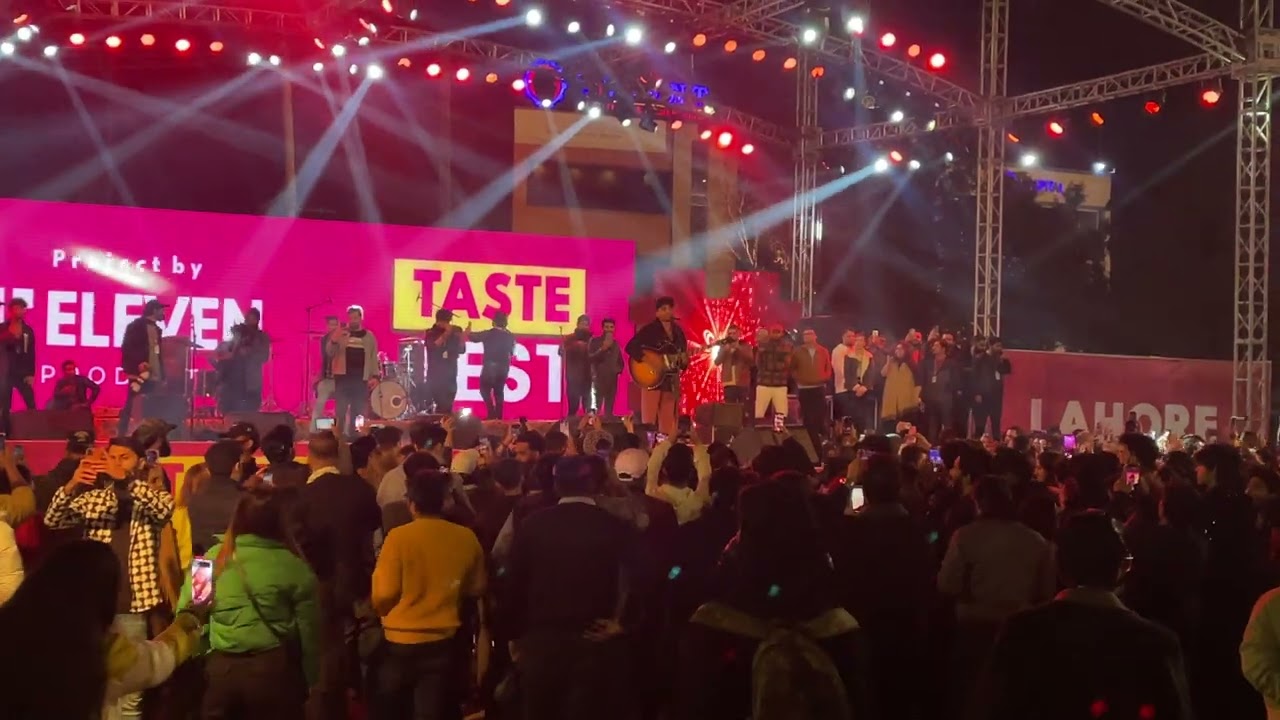 @Kaifi Khalil  taste fest lahore 2023 #kahani #kahanisuno2