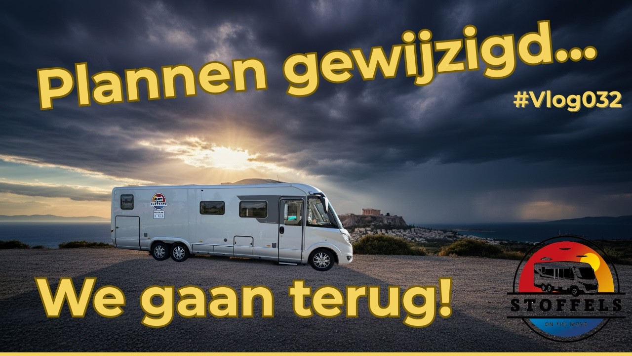 We veranderen onze route… terug naar Italië! 🇬🇷➡️🇮🇹 | #Vlog032