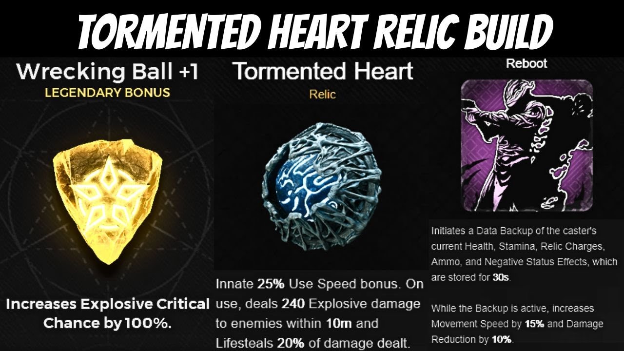 Remnant 2: Tormented Heart Destroys Everything (100% Crit Chance Explosive Build)
