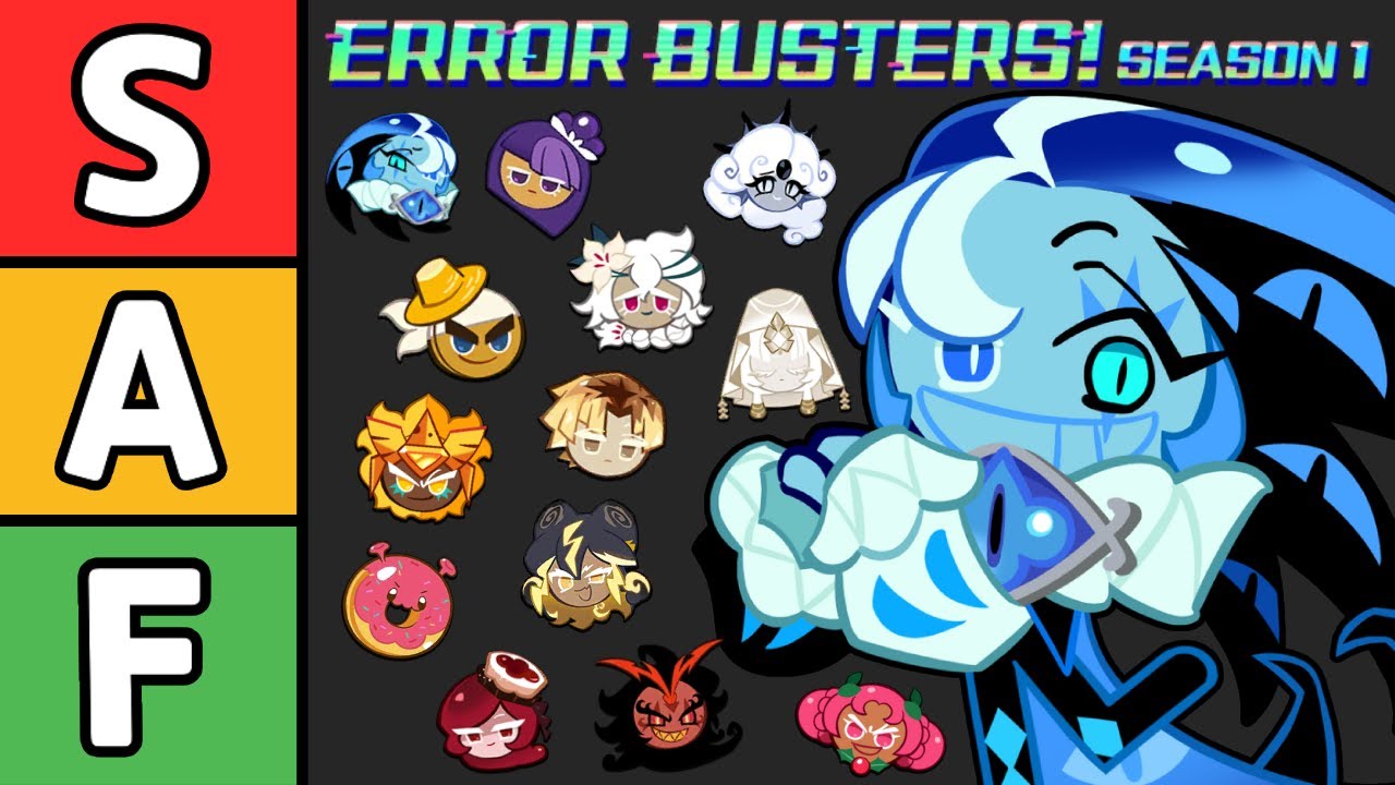 I Ranked Every Error Buster Cookie!
