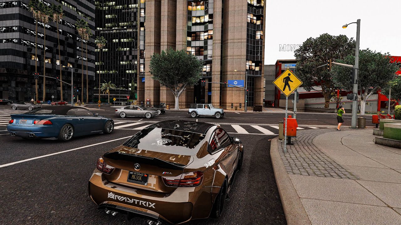 4K: GTA 5 NEW Ultra Realistic Graphics Mod 2021 - Ray Tracing CineREALISM Gameplay + Cinematic!