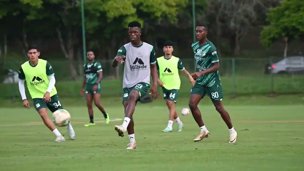 Entrenamiento de Deportivo Cali hoy en la sede de Pance - Pretemporada 2025 I Semestre