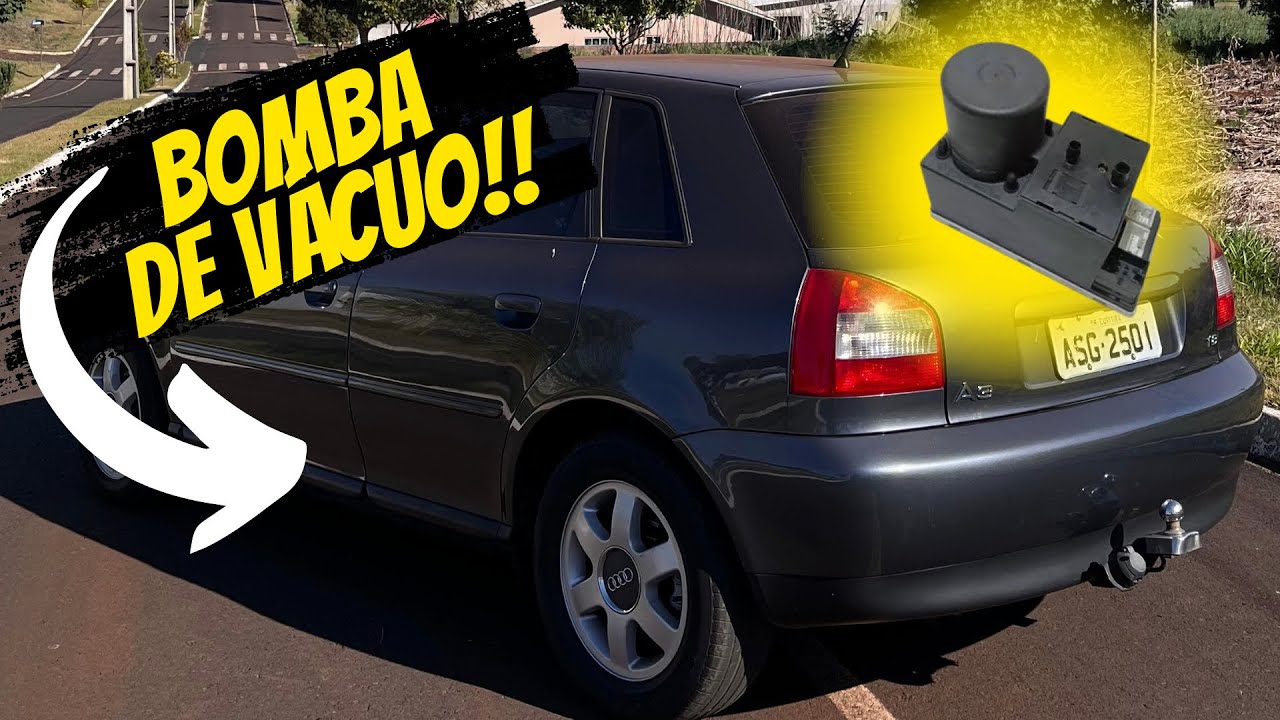 COMO FAZER OS VIDROS ELÉTRICOS DO AUDI A3 8L FUNCIONAR SEM A BOMBA DE VÁCUO!! AUDI A3/ASP/1.8T
