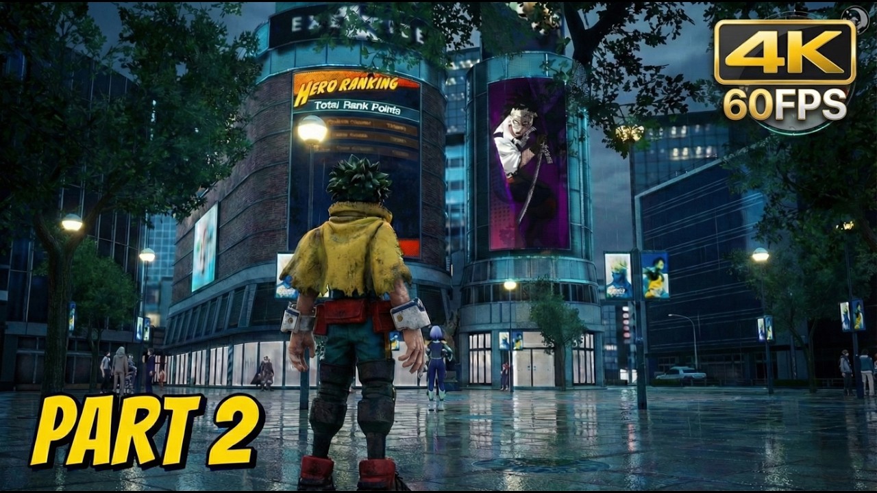 MY HERO ACADEMIA All’s Justice – Story Mode Walkthrough - Part 2 ( 4k 60FPS ) No Commentary