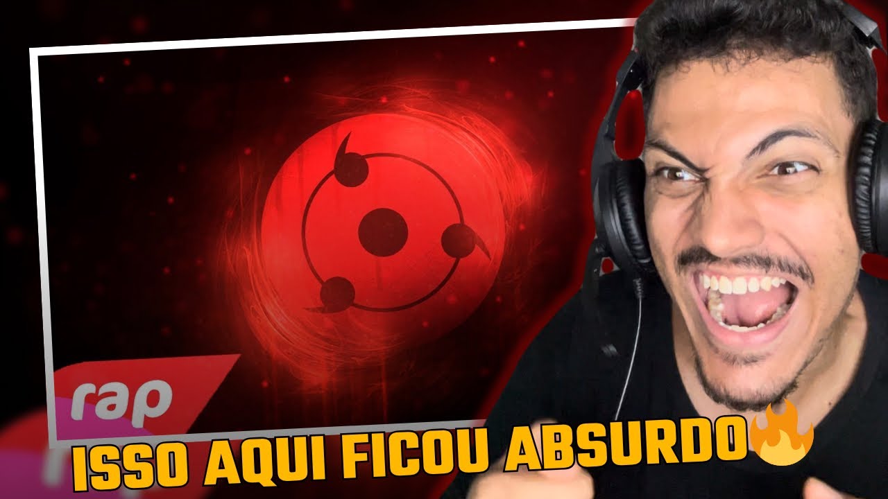 FIZERAM UM RAP DO OLHO KK! DÃO REAGE: Rap do Sharingan (Naruto) - CUIDADO COM MEUS OLHOS | NERD HITS