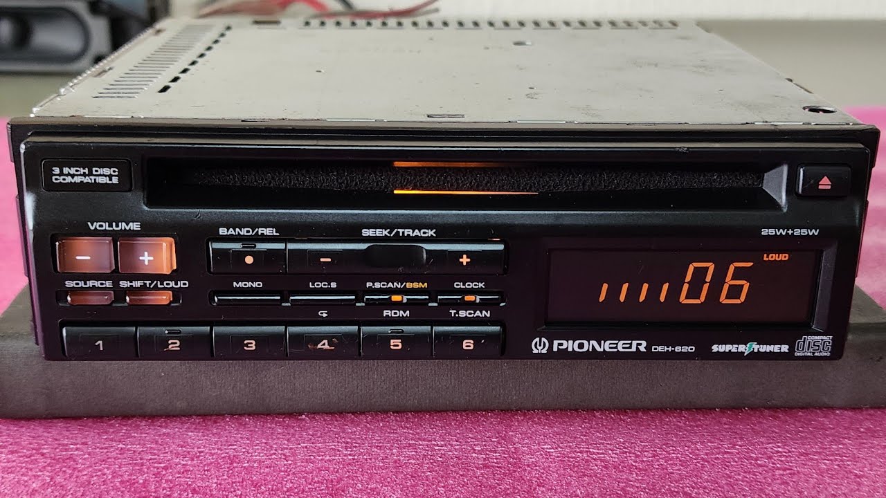 PİONEER DEH-620 NOSTALJİ ESKİ SERİ RESİTAL VİNTAGE TOKYO JAPAN