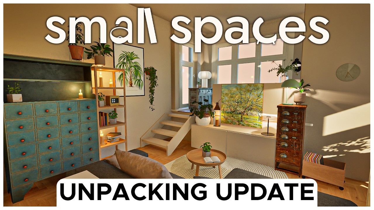 Small Spaces — Новое обновление распаковки — Ранний доступ к игре по дизайну интерьера