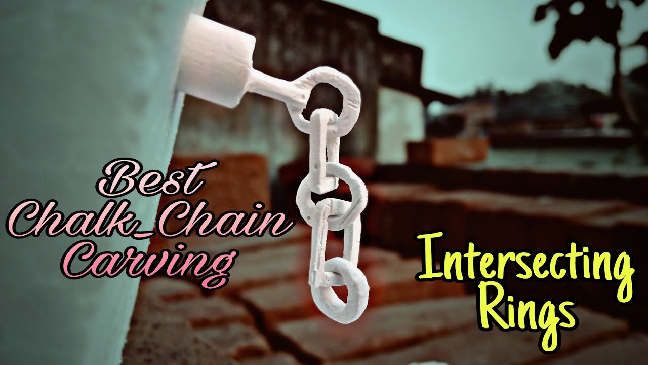 The Chain Carving | Full Video | Intersecting Rings | SB Creations