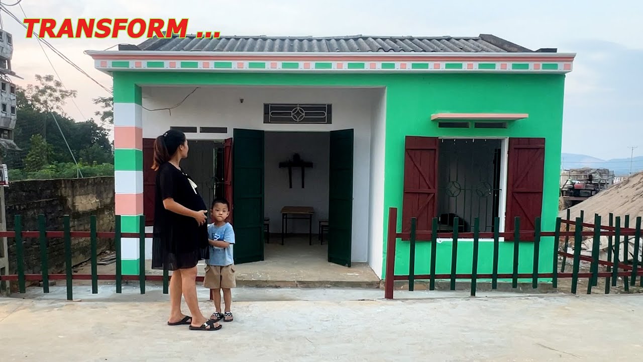 Single Mom CRYED. When I GIVE Away a $1000 Abandoned House and Amazing Renovation.